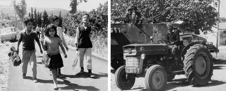 הימים השמחים. הייתה עבודה והילדים יצאו (ב-1965) לבית ספר ערב בקיבוץ כפר גלעדי (צילומים: אלבום פרטי)