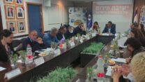כנס חירום של ארגון העצמאים לה״ב בעקבות הפגיעה בגל האומיקרון (צילום: ניצן צבי כהן)