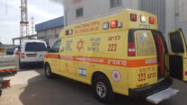 ניידת טיפול נמרץ בזירת התאונה (צילום אילוסטרציה: מד"א)