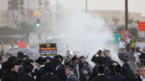 הפגנת הפלג החרדי בירושלים (צילום: ירון סינדל פלאש 90)