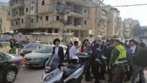 רחוב השניים בבני ברק, בו נרצח אבישי דוד יחזקאל (צילום: ניצן צבי כהן)