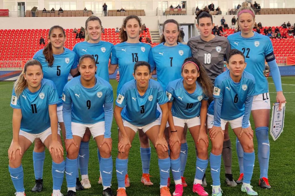 נבחרת הנשים בכדורגל מול סרביה. &quot;עוד שנה-שנתיים אנחנו נהיה כבר נבחרת חזקה&quot; (צילום: ההתאחדות לכדורגל בישראל)