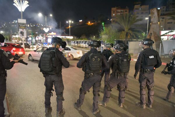 מעצרים באום אל פחם (צילום ארכיון: דוברות המשטרה)