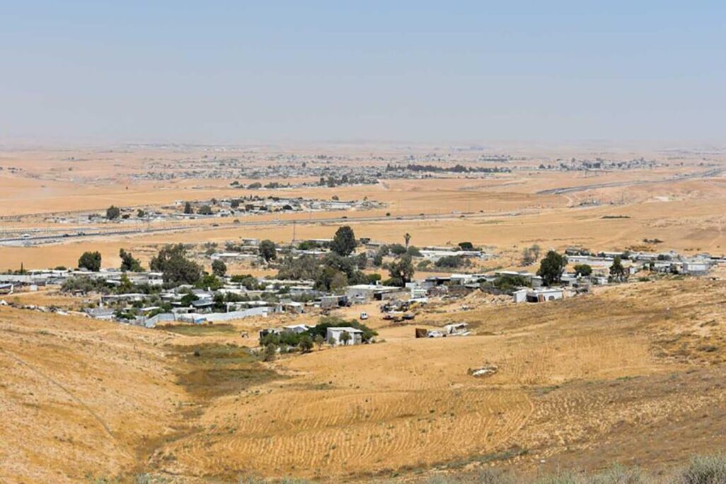 قرية خشم زنة. (تصوير تال كاسبين)