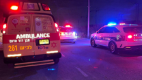 זירת האירוע באשקלון (צילום: דוברות מד"א)