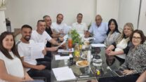 חתימת הסכם קיבוצי בחברת טמבור (צילום: דוברות ההסתדרות)