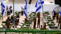 יום הזיכרון לחללי מערכות ישראל בהר הרצל (צילום: דוד טברסקי)