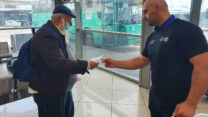 מחאת עובדי אגד (צילום: דוברות ההסתדרות)