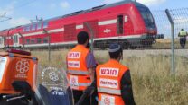 זירת התאונה בנתניה (צילום: דוברות איחוד הצלה)