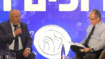 ליברמן בכנס רואי החשבון (צילום מסך)