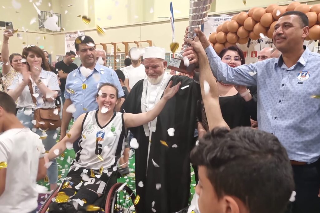 מג'ד אל-כרום זוכה בגביע המדינה לאומית א' בכדורסל בכיסאות גלגלים (צילום: ההתאחדות לספורט נכים בישראל)