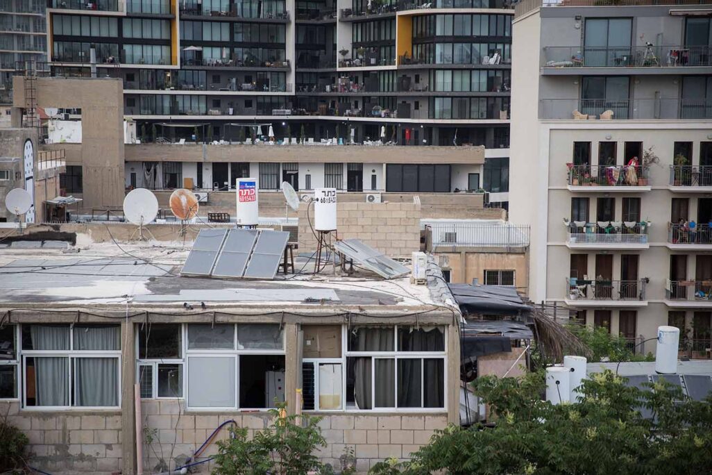 בניינים בדרום תל אביב. (צילום: הדס פרוש, פלאש 90)