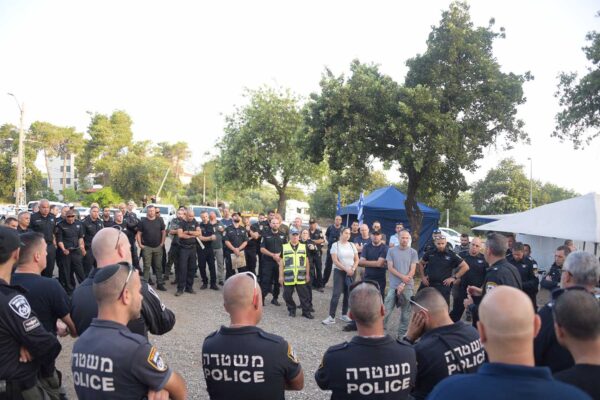 החיפושים אחר הנעדרת ספיר נחום (צילום: דוברות המשטרה)