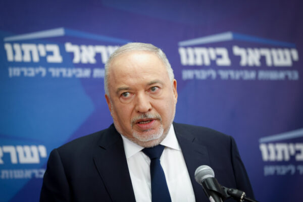 Finance Minister Avigdor Lieberman. (Photo: Olivier Pitosi/Flash 90)