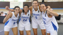נבחרת הנשים של ישראל בכדורסל 3x3 (צילום: איגוד הכדורסל בישראל)