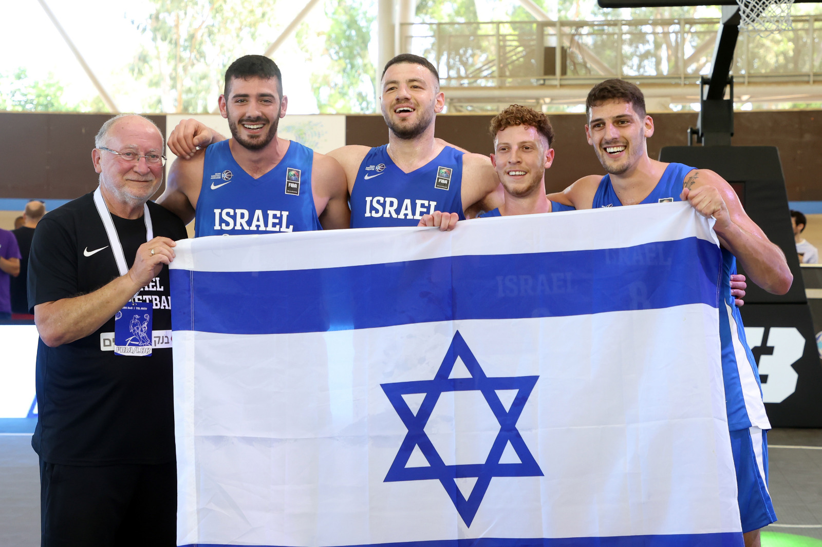 נבחרת ישראל בכדורסל 3&#215;3 (צילום: איגוד הכדורסל בישראל)