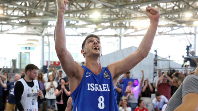 נבחרת ישראל בכדורסל 3&#215;3 (צילום: איגוד הכדורסל בישראל)