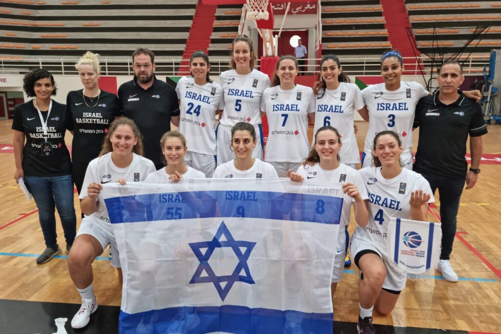 נבחרת הנשים של ישראל בכדורסל מתארחת אצל נבחרת מרוקו (צילום: איגוד הכדורסל)