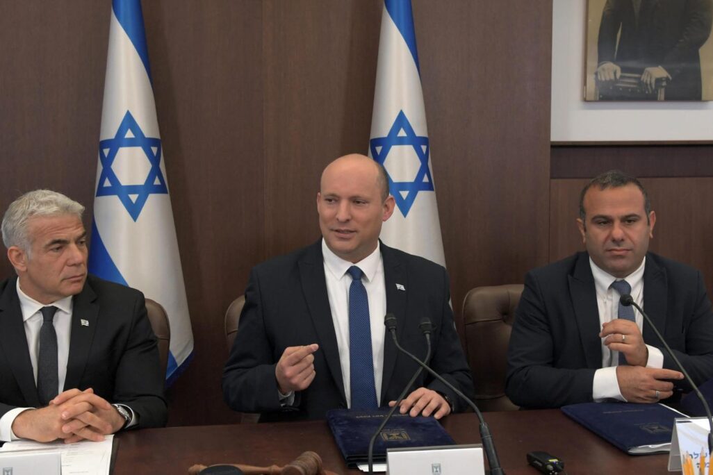 ראש הממשלה נפתלי בנט, בישיבת הממשלה האחרונה בראשותו (צילום: חיים צח/ לע"מ) ראש הממשלה נפתלי בנט, בישיבת הממשלה האחרונה בראשותו (צילום: חיים צח/ לע"מ)