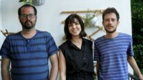 יוזמי סקר המחירים בחיפה. מימין: עידו מרום, הדס גולוב ושי פקר (צילום: אלבום פרטי)