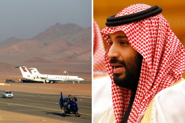 יורש העצר הסעודי, מוחמד בן סלמאן, מטוס נוחת בערב הסעודית (תמונות: How Hwee Young/Pool Photo via AP, File, AP Photo/Amr Nabil)