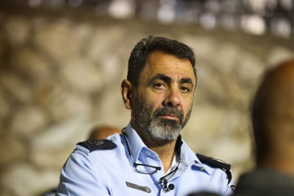 ניצב שמעון לביא, מפקד המחוז הצפוני במשטרה (צילום: דוד כהן / פלאש90)