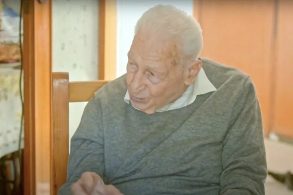 דונאטו די ורולי, ניצול השואה האחרון שחי ברומא ונפטר בגיל 98 (צילום: אלבום פרטי, מתוך טוויטר)