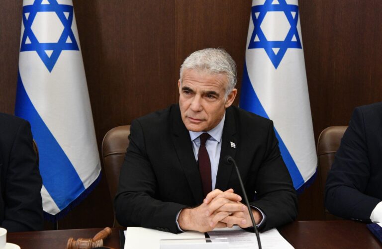 Prime Minister Yair Lapid. &quot;When people ask him how he defines himself, he says 'Israeli' and not 'Jewish'&quot; (Photo: Haim Tzach/Government Press Offices)