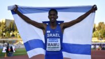 נועם ממו באליפות אירופה עד גיל 18 (צילום: מקסים דופליי, איגוד האתלטיקה בישראל)