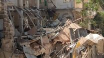 זירת התאונה בירושלים (צילום: כב"א)