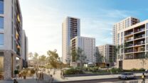 הדמיה של פרויקט ההתחדשות העירונית ברמת אשכול