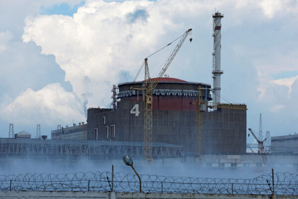 תחנת הכוח הגרעינית בזפוריז'יה (צילום: אלכסנדר ארמושנקו/רויטרס)