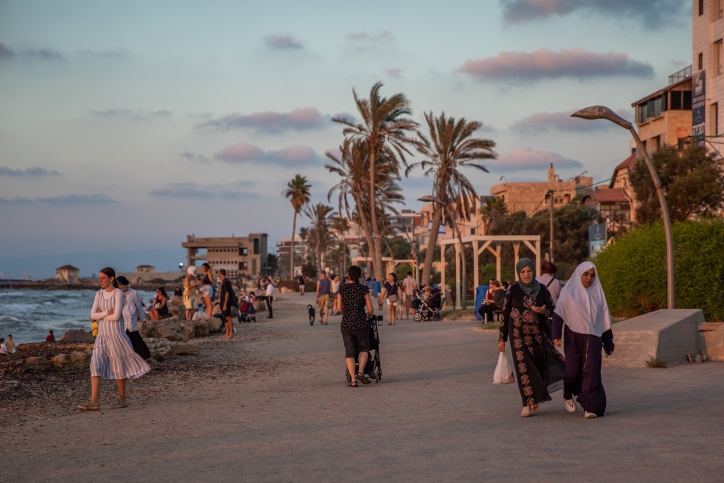חוף בת גלים בחיפה (צילום: שיר תורם/פלאש 90)