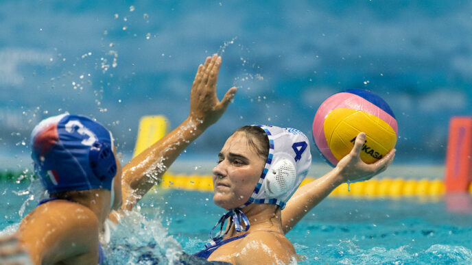 מרים בוגצ'נקו, שחקנית נבחרת ישראל בכדורמים (צילום: גלעד קוולרצ'יק)