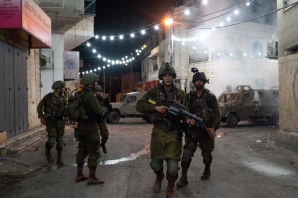 חיילי צה"ל במבצע מעצרים של פעילי הג'יהאד האיסלאמי בגדה המערבית (צילום: דובר צה"ל)