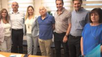 חתימת ההסכם בין נעמת להסתדרות המעו"ף (צילום: הסתדרות המעו"ף)