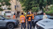 זירת הפיצוץ בנתניה (צילום: איחוד הצלה)