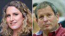 מזכ"ל התאחדות החקלאים אבשלום (אבו) וילן, מנכ"לית משרד החקלאות נעמה קאופמן פס (צילומים: משה שי/פלאש90, ענבל מרמרי)