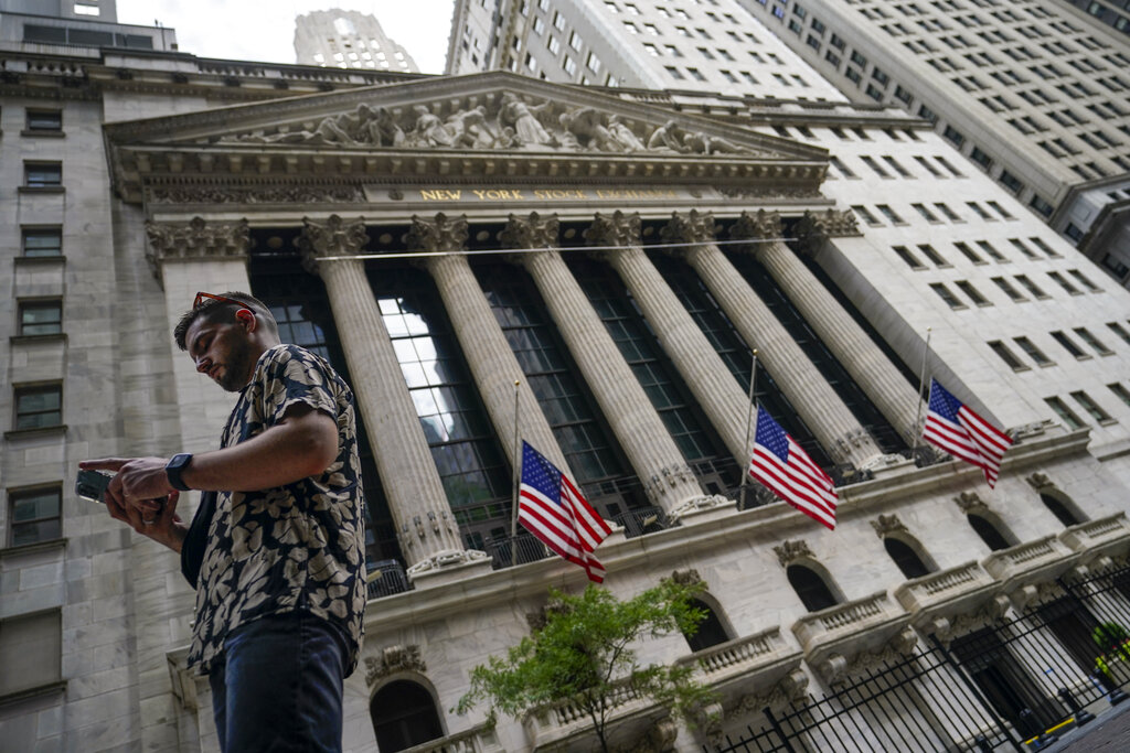 שוק המניות בניו יורק (צילום: AP Photo/John Minchillo, file)