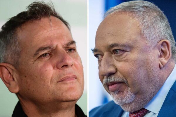 שר האוצר אביגדור ליברמן (משמאל) ושר הבריאות ניצן הורוביץ (צילומים: פלאש 90)