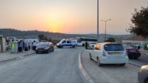 התאונה בבית שמש (צילום: דוברות מד"א)