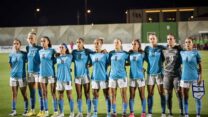 נבחרת הנשים של ישראל בכדורגל מול סרביה במוקדמות המונדיאל (צילום: עודד קרני, באדיבות ההתאחדות לכדורגל בישראל)