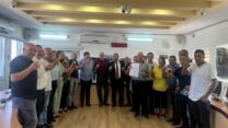 חתימת הסכם קיבוצי לעובדי עמותת מרכזים קהילתיים פתח תקווה (צילום: דוברות ההסתדרות)