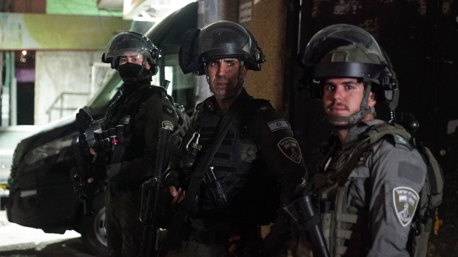 לוחמי משמר הגבול במזרח ירושלים (צילום: דוברות המשטרה)