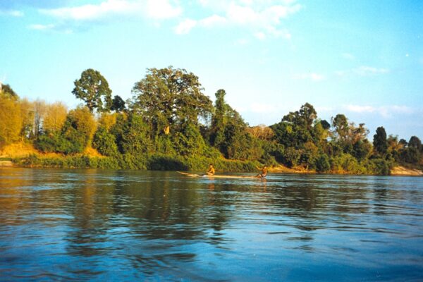 נהר המקונג בדרום לאוס (צילום: ויקימדיה)
