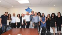 החתימה על הסכם קיבוצי לכ-1,300 עובדי בתי החולים של אסותא (צילום: דוברות ההסתדרות)