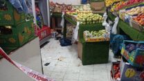 זירת הרצח בג'סר א-זרקא (צילום: דוברות המשטרה)