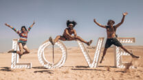 העיר הזמנית במידברן (צילום: מיקה גורביץ')