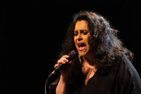 הזמרת גל קוסטה בהופעה (צילום: הרשת החברתית)