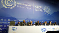 ועידת האקלים COP 27 בשארם א-שייח (צילום: AP Photo/Peter Dejong)